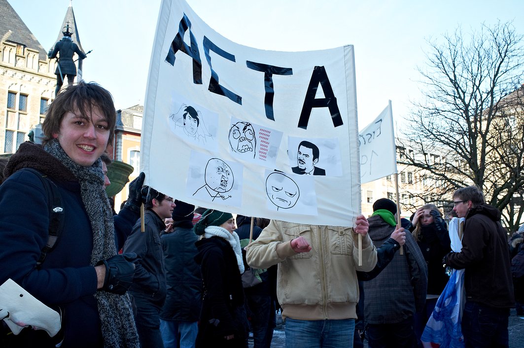 Anti ACTA Demo Aachen